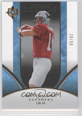 2006 Ultimate Collection - [Base] - Gold #273 - Ultimate Rookies - Brett Basanez /50