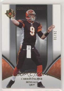 2006 Ultimate Collection - [Base] - Gold #37 - Carson Palmer /50