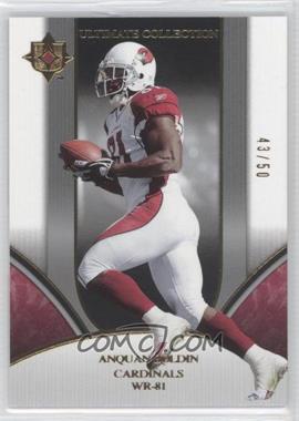 2006 Ultimate Collection - [Base] - Gold #4 - Anquan Boldin /50