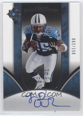 2006 Ultimate Collection - [Base] #210 - Ultimate Rookie Signatures - LenDale White /150