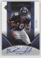 Ultimate Rookie Signatures - Brandon Marshall #/275