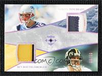 Tom Brady, Ben Roethlisberger #/50