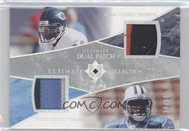 2006 Ultimate Collection - Ultimate Dual Jersey - Patch #UD-BY - Cedric Benson, Vince Young /50