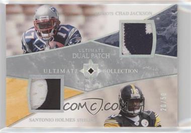 2006 Ultimate Collection - Ultimate Dual Jersey - Patch #UD-CS - Chad Jackson, Santonio Holmes /50