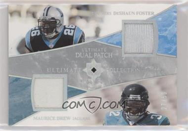 2006 Ultimate Collection - Ultimate Dual Jersey - Patch #UD-FD - DeShaun Foster, Maurice Drew /50