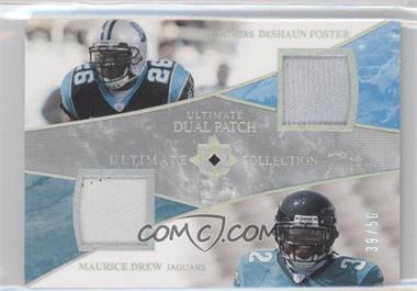 2006 Ultimate Collection - Ultimate Dual Jersey - Patch #UD-FD - DeShaun Foster, Maurice Drew /50