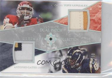 2006 Ultimate Collection - Ultimate Dual Jersey - Patch #UD-GG - Tony Gonzalez, Antonio Gates /50