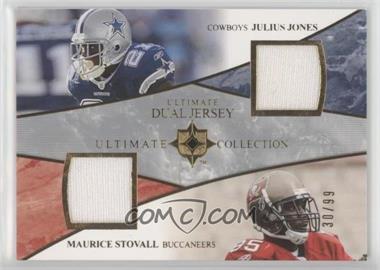 2006 Ultimate Collection - Ultimate Dual Jersey #UD-JS - Julius Jones, Maurice Stovall /99