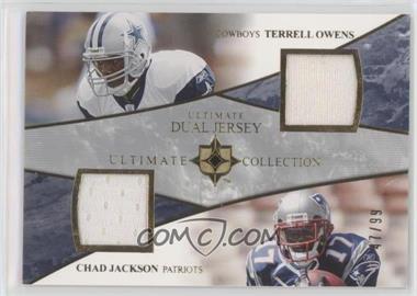 2006 Ultimate Collection - Ultimate Dual Jersey #UD-OJ - Terrell Owens, Chad Jackson /99