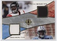 Michael Vick, Vince Young #/99