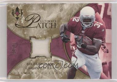 2006 Ultimate Collection - Ultimate Game Jersey - Gold Patch #UL-EJ - Edgerrin James /30