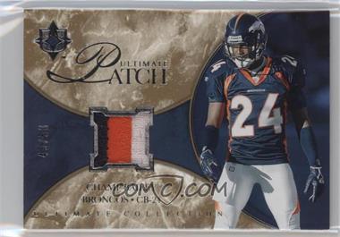 2006 Ultimate Collection - Ultimate Game Jersey - Patch #UL-BA - Champ Bailey /50