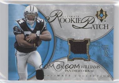 2006 Ultimate Collection - Ultimate Rookie Jersey - Gold Patch #UR-DW - DeAngelo Williams /25