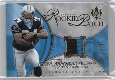 2006 Ultimate Collection - Ultimate Rookie Jersey - Gold Patch #UR-DW - DeAngelo Williams /25