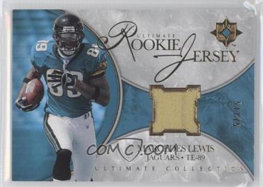 2006 Ultimate Collection - Ultimate Rookie Jersey - Gold #UR-ML - Marcedes Lewis /75