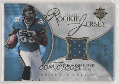 2006 Ultimate Collection - Ultimate Rookie Jersey - Gold #UR-ML - Marcedes Lewis /75