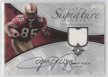2006 Ultimate Collection - Ultimate Signature Jersey #ULT-VD - Vernon Davis /35