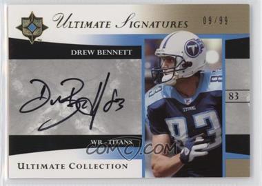 2006 Ultimate Collection - Ultimate Signatures #US-DB - Drew Bennett /99