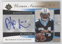 DeAngelo Williams #/75