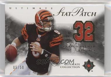 2006 Ultimate Collection - Ultimate Stat Patch #USP-CP - Carson Palmer /50