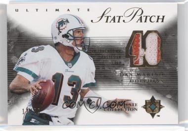 2006 Ultimate Collection - Ultimate Stat Patch #USP-DM - Dan Marino /50