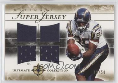 2006 Ultimate Collection - Ultimate Super Jersey #SUP-AG - Antonio Gates /50