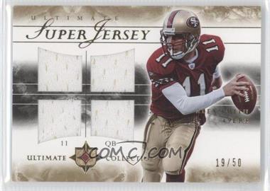2006 Ultimate Collection - Ultimate Super Jersey #SUP-AS - Alex Smith /50