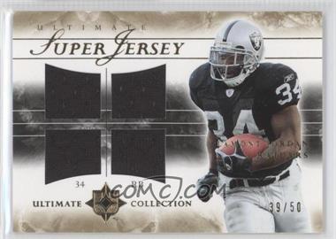 2006 Ultimate Collection - Ultimate Super Jersey #SUP-JO - LaMont Jordan /50