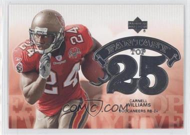 2006 Upper Deck - Fantasy Top 25 #F25-CW - Cadillac Williams