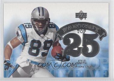 2006 Upper Deck - Fantasy Top 25 #F25-SS - Steve Smith