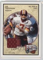 Joe Theismann #/25