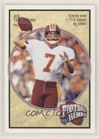 Threw for 3,714 yards in 1983 (Joe Theismann)