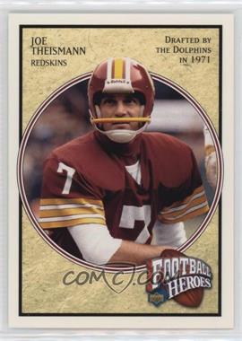 2006 Upper Deck - Joe Theismann Football Heroes #60 - Drafted by the Dolphins in 1971 (Joe Theismann)