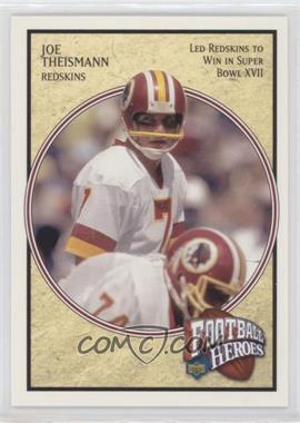 2006 Upper Deck - Joe Theismann Football Heroes #61 - Led Redskins to win in Super Bowl XVII (Joe Theismann)