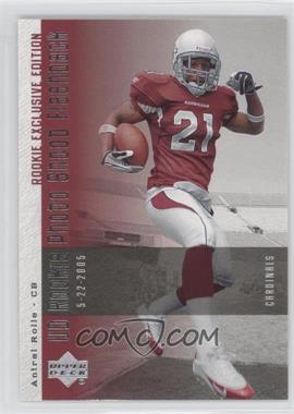 2006 Upper Deck - Rookie Exclusive Photo Shoot Flashback #PSF-AR - Antrel Rolle