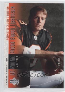 2006 Upper Deck - Rookie Exclusive Photo Shoot Flashback #PSF-CP - Carson Palmer