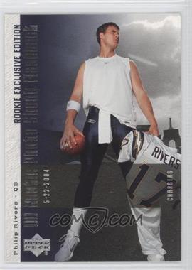2006 Upper Deck - Rookie Exclusive Photo Shoot Flashback #PSF-PR - Philip Rivers