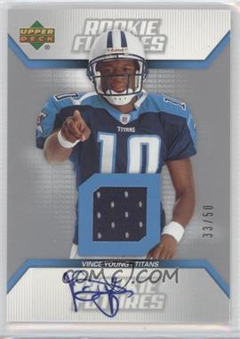 2006 Upper Deck - Rookie Futures - Jersey Autograph #RF-VY - Vince Young /50