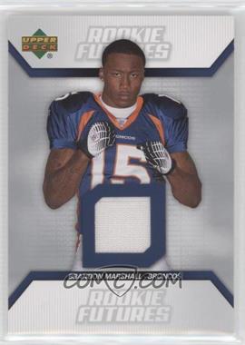 2006 Upper Deck - Rookie Futures #RF-BM - Brandon Marshall