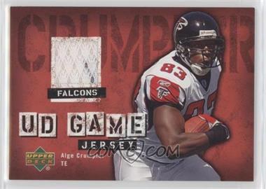 2006 Upper Deck - UD Game Jersey #GJ-AC - Alge Crumpler