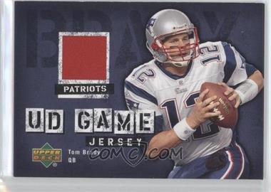 2006 Upper Deck - UD Game Jersey #GJ-BR - Tom Brady