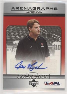 2006 Upper Deck Arena Football - Arenagraphs #AG-GR - Jay Gruden