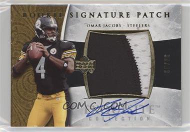 2006 Upper Deck Exquisite Collection - [Base] - Gold #130 - Rookie Signature Patch - Omar Jacobs /99