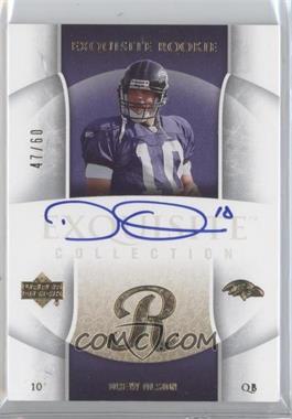 2006 Upper Deck Exquisite Collection - [Base] - Gold #75 - Exquisite Rookie Autograph - Drew Olson /60