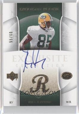 2006 Upper Deck Exquisite Collection - [Base] - Gold #79 - Exquisite Rookie Autograph - Greg Jennings /60