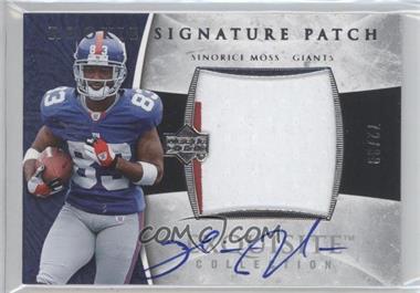 2006 Upper Deck Exquisite Collection - [Base] #107 - Rookie Signature Patch - Sinorice Moss /99