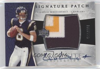 2006 Upper Deck Exquisite Collection - [Base] #114 - Rookie Signature Patch - Charlie Whitehurst /225