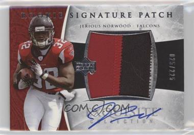 2006 Upper Deck Exquisite Collection - [Base] #118 - Rookie Signature Patch - Jerious Norwood /225