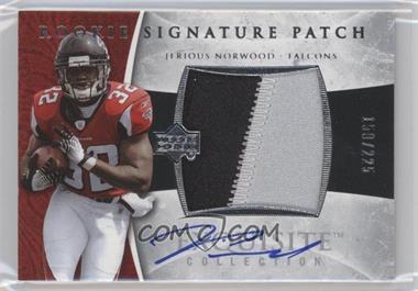 2006 Upper Deck Exquisite Collection - [Base] #118 - Rookie Signature Patch - Jerious Norwood /225