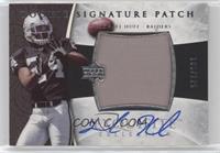 Rookie Signature Patch - Michael Huff #/225